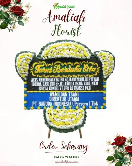 Papan Bunga Duka Tegongan